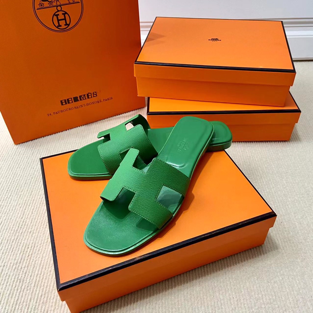 에르메스 올수공 오란 슬리퍼 샌들 앱송 28